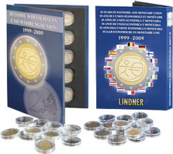 Планшет LS1010 для монет 2 Евро, 1999-2009