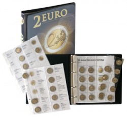 Альбом Karat L1118 для монет 2 Евро, с листами