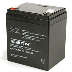 Аккумулятор Robiton VRLA 12V-4,5 Ah
