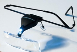 Лупа-очки Lu-200 LED, увеличение 1.5, 2.5 и 3.5